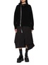 Main View - Click To Enlarge - SACAI - Hybrid Stripe Knit Coat Dress