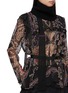  - SACAI - Paisley Print Scarf Draped Blouse