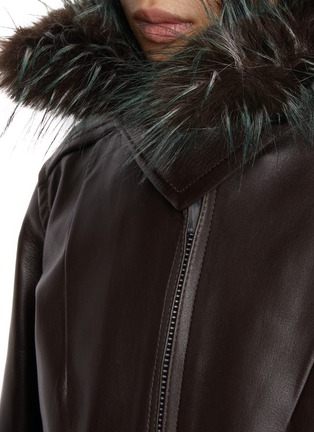  - SACAI - Puffer Insert Leather Blouson Jacket