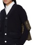  - SACAI - Hybrid Nylon Back Cardigan