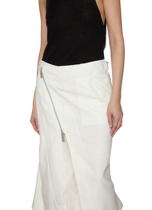 - SACAI - Front Zip Mermaid Midi Skirt