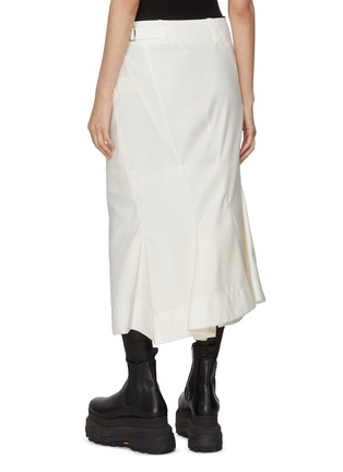 Back View - Click To Enlarge - SACAI - Front Zip Mermaid Midi Skirt