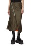 Main View - Click To Enlarge - SACAI - Front Zip Mermaid Midi Skirt