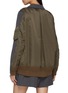 Back View - Click To Enlarge - SACAI - Hybrid Double Breasted Bomber Jacket Blazer