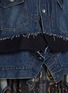  - SACAI - Deconstructed Hybrid Blazer Dark Wash Denim Jacket