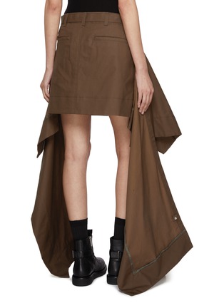 Back View - Click To Enlarge - SACAI - Cotton Gabardine Skirt