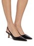 Figure View - Click To Enlarge - SAM EDELMAN - Bianka 60 Patent Leather Sling Pumps