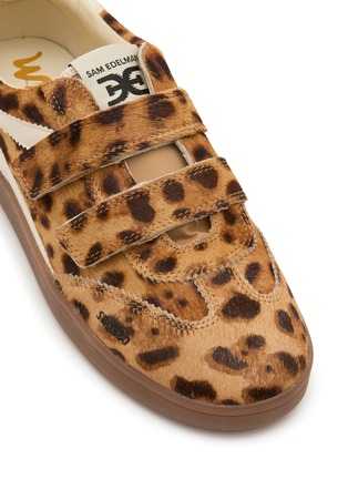 Detail View - Click To Enlarge - SAM EDELMAN - Talia Hair Leather Women's Sneakers