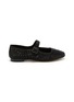 Main View - Click To Enlarge - SAM EDELMAN - Michaela Embellished Satin Mary Jane Flats