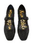 Figure View - Click To Enlarge - SAM EDELMAN - Michaela Embellished Satin Mary Jane Flats