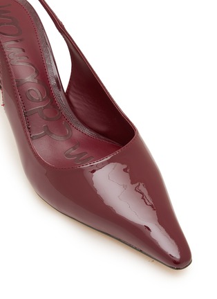Detail View - Click To Enlarge - SAM EDELMAN - Bianka 60 Patent Leather Sling Pumps