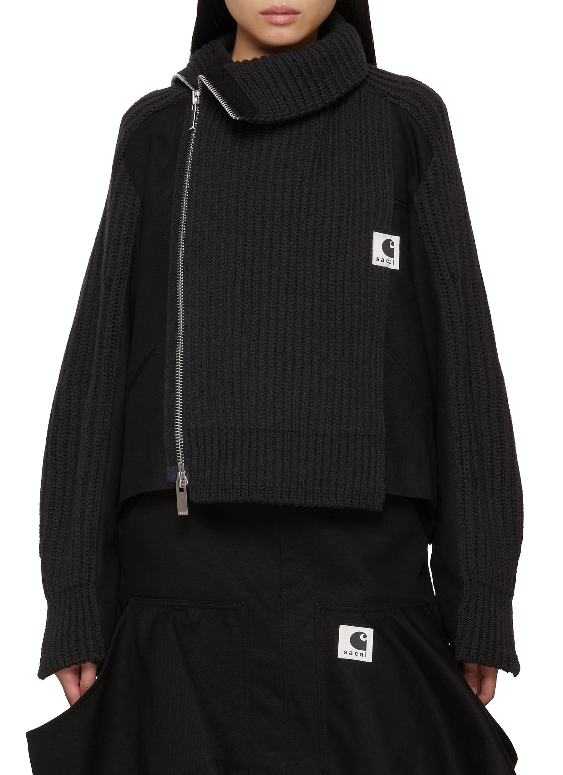 【00070023】SACAI×Carhartt WIP Knit Sacai x Carhartt WIP Women's Knit Detroit Pullover Light