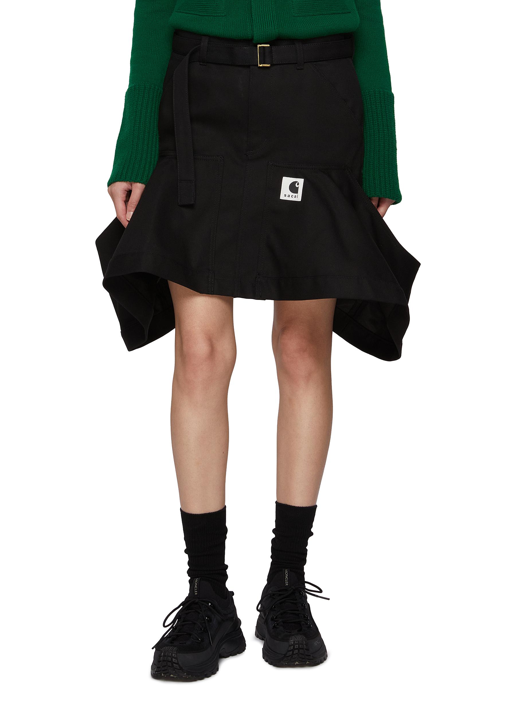 黒2新品 sacai Carhartt WIP Duck Skirt スカート Duck Skirt — Black – La Garçonne