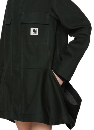  - SACAI - X Carhartt WIP Duck Canvas Dress Coat