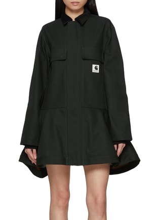 Main View - Click To Enlarge - SACAI - X Carhartt WIP Duck Canvas Dress Coat