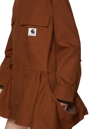  - SACAI - X Carhartt WIP Duck Canvas Dress Coat