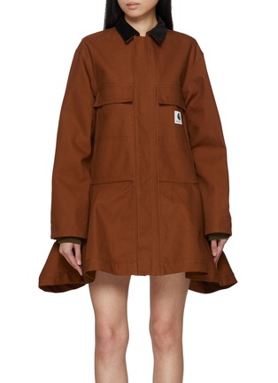 Main View - Click To Enlarge - SACAI - X Carhartt WIP Duck Canvas Dress Coat