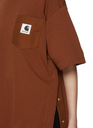  - SACAI - X Carhartt WIP Cotton Jersey T-Shirt
