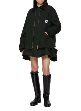 Figure View - Click To Enlarge - SACAI - X Carhartt WIP Duck Canvas Jacket