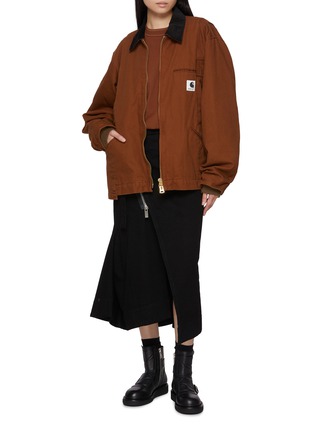 Figure View - Click To Enlarge - SACAI - X Carhartt WIP Duck Canvas Jacket