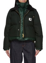 SACAI | X Carhartt WIP Duck Canvas Puffer Jacket | Women