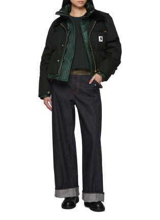 Figure View - Click To Enlarge - SACAI - X Carhartt WIP Duck Canvas Puffer Jacket