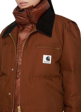  - SACAI - X Carhartt WIP Duck Canvas Puffer Jacket
