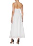 Back View - Click To Enlarge - BRUNELLO CUCINELLI - Flared Cotton Maxi Dress