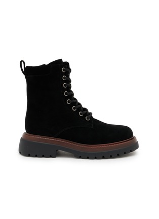 Main View - Click To Enlarge - PEDDER RED - Carbo 50 Suede Ankle Boots