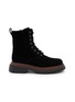 Main View - Click To Enlarge - PEDDER RED - Carbo 50 Suede Ankle Boots