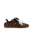 Main View - Click To Enlarge - PEDDER RED - Petra Low Top Calf Hair Women's Sneakers