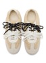 Front View - Click To Enlarge - PEDDER RED - Petra Shearling Women's Sneakers