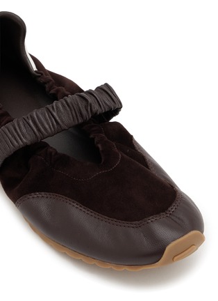 Detail View - Click To Enlarge - PEDDER RED - Sammy Suede Leather Flats