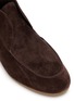 Detail View - Click To Enlarge - PEDDER RED - Turner Flat Suede Shearling Ankle Boots