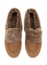 Detail View - Click To Enlarge - PEDDER RED - Turner Suede Shearling Ankle Boots