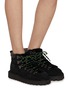 Figure View - Click To Enlarge - PEDDER RED - Toby Suede Ankle Boots