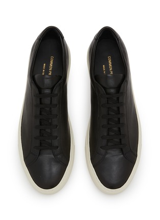 Detail View - Click To Enlarge - COMMON PROJECTS - Achilles Leather Men's Sneakers