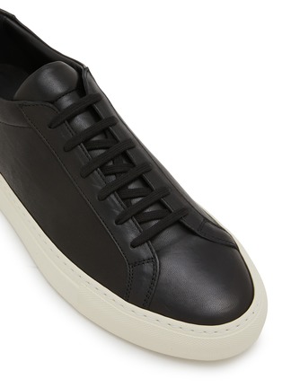 Detail View - Click To Enlarge - COMMON PROJECTS - Achilles Leather Men's Sneakers