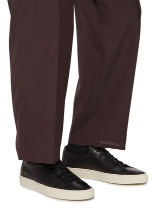 Figure View - Click To Enlarge - COMMON PROJECTS - Achilles Leather Men's Sneakers