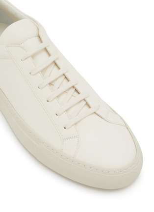 Detail View - Click To Enlarge - COMMON PROJECTS - Achilles Leather Men's Sneakers