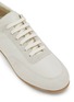 Detail View - Click To Enlarge - COMMON PROJECTS - Minimal Leather Suede Men's Sneakers