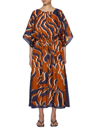 Main View - Click To Enlarge - ERES - Archipel Silk Kaftan
