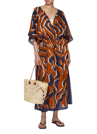 Figure View - Click To Enlarge - ERES - Archipel Silk Kaftan