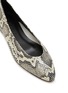Detail View - Click To Enlarge - AEYDE - Ellie Snake Print Leather Flats