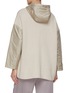 Back View - Click To Enlarge - HERNO - Hybird Knit Zip Up Wool Jacket