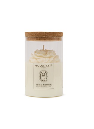 Main View - Click To Enlarge - MAISON KERÌ - Peony In Bloom Candle 600g — Sicilian Bergamot & Lime