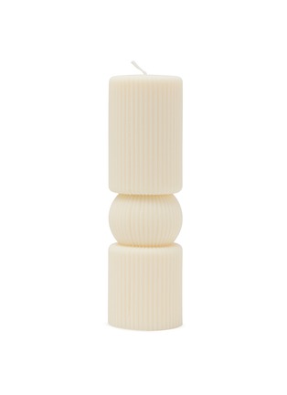 Main View - Click To Enlarge - MAISON KERÌ - Medium Reed Pillar Candle