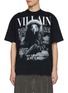 Main View - Click To Enlarge - DOUBLET - Crow Villain Magazine Cover Print Cotton T-Shirt