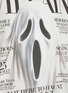  - DOUBLET - Ghost Villain Magazine Cover Print Cotton T-Shirt