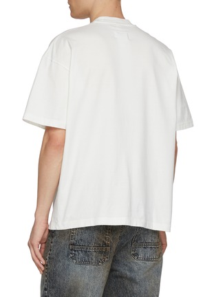 Back View - Click To Enlarge - DOUBLET - Ghost Villain Magazine Cover Print Cotton T-Shirt